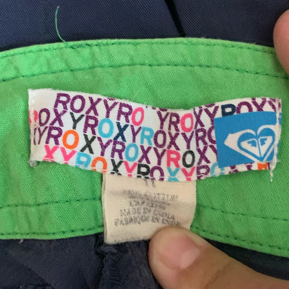 Roxy Bermuda Shorts with Ties on Legs - Picture 13 of 14